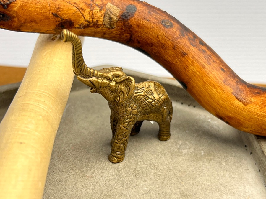Слон из бронзы FGB-0168, фото 3