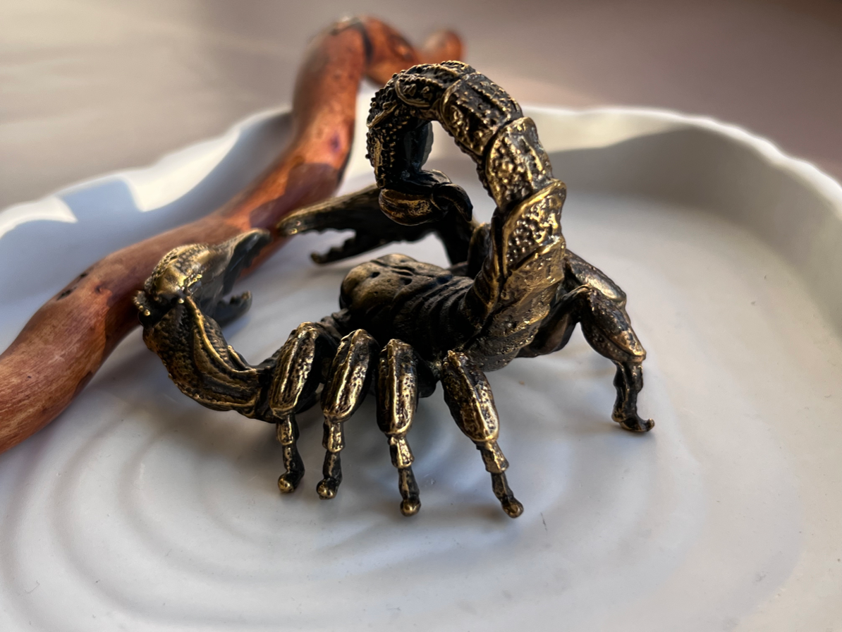 Скорпион из бронзы  FGB-0084, фото 2