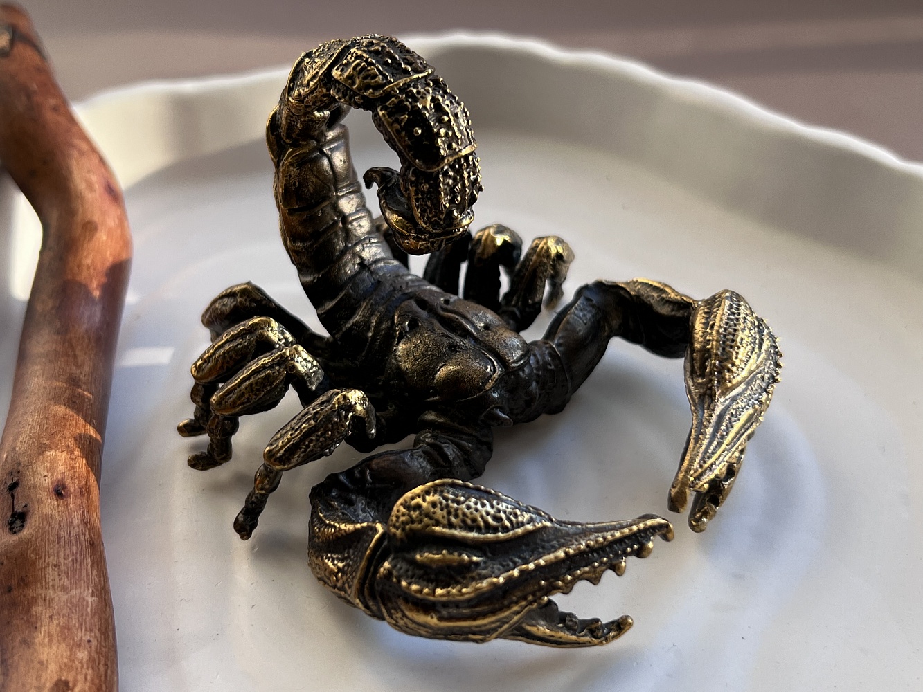 Скорпион из бронзы  FGB-0084, фото 1