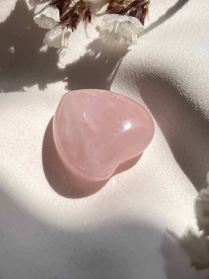 Сердце из розового кварца, 1,3 х 2,4 х 2,5 см SR-0087, фото 4