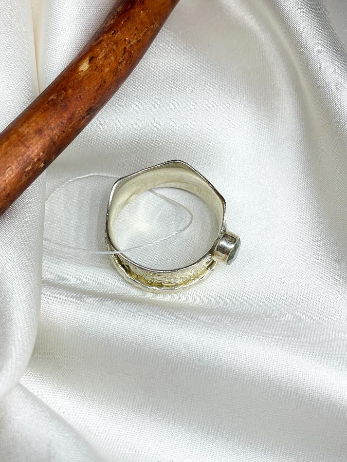 купить Кольцо из серебра с лабрадором,20 размер , фото 5