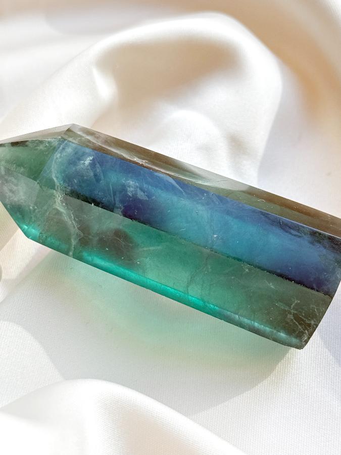 Столбик (обелиск) из флюорита, 8 х 2,8 см ST-0027, фото 3