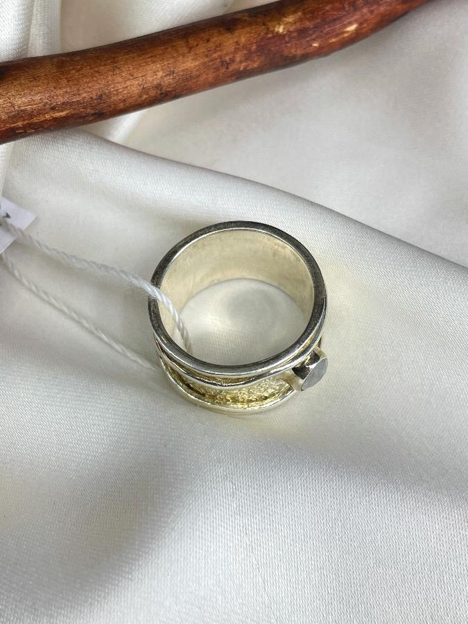 купить Кольцо из серебра с лунным камнем,17,5 размер  , фото 5