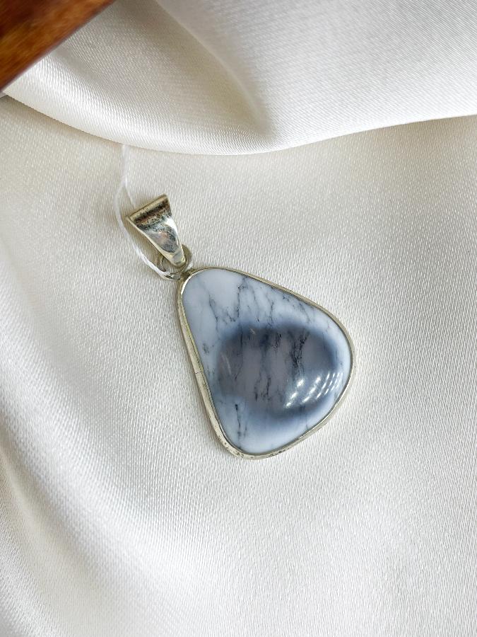 Кулон из серебра с кахолонгом  U-2754, фото 5