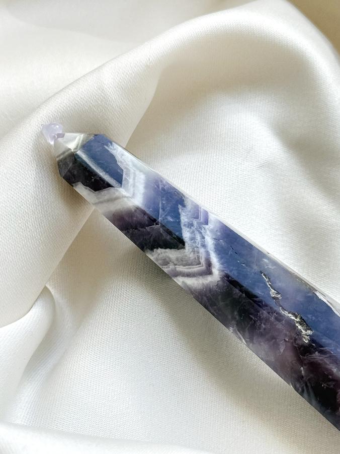 Столбик (обелиск) аметист, 8 х 2,5 см ST-0020, фото 3