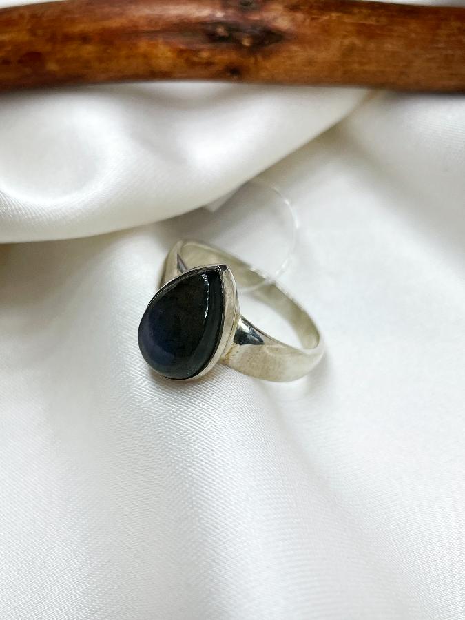 купить Кольцо из серебра с лабрадором, 17 размер  , фото 3