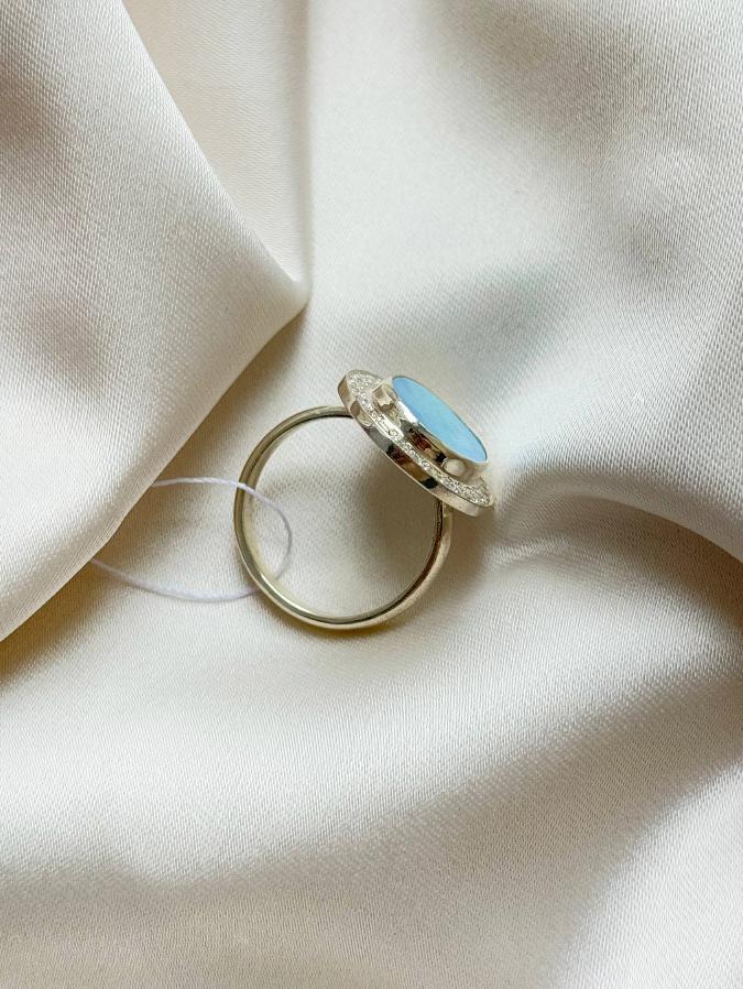 купить Кольцо из серебра с бирюзой,16,5 размер  , фото 2