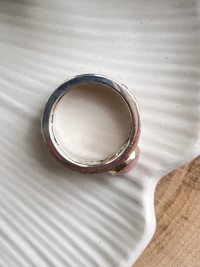 Кольцо с опалом, 17,5 размер KL-1089, фото 3