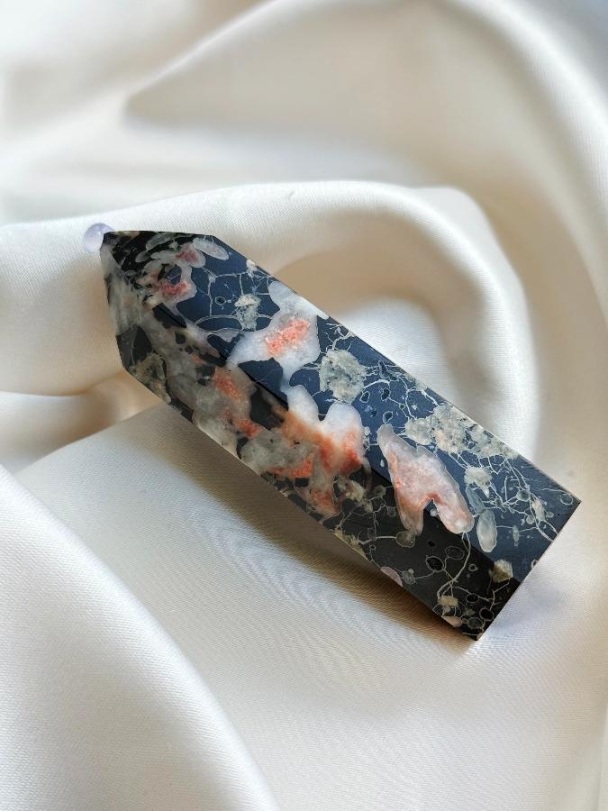 Столбик (обелиск) из яшмы, 8 х 2,7 см ST-0013, фото 3