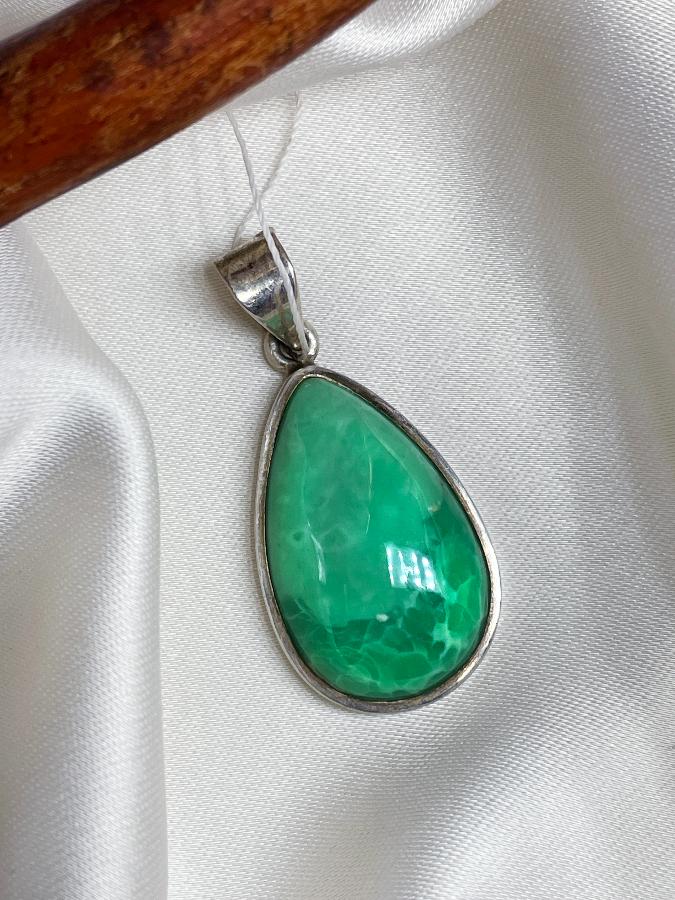 Кулон из серебра с варисцитом  U-1792, фото 3