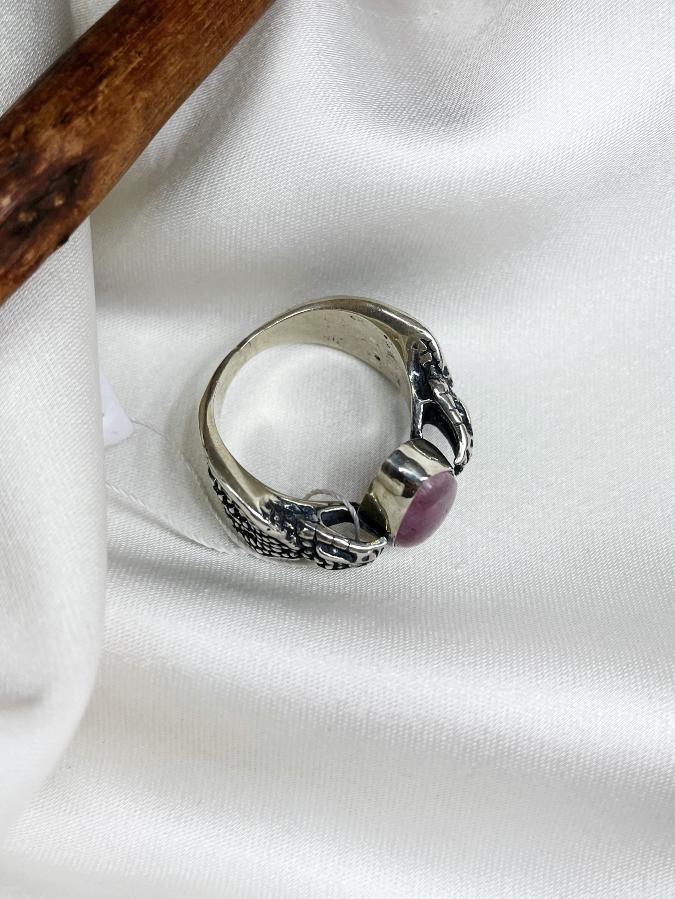 купить Кольцо из серебра с турмалином,18,5 размер  , фото 4