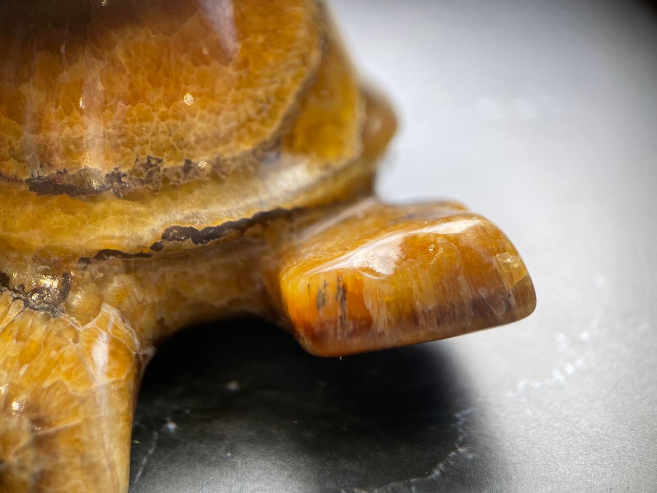 Черепаха из симберцита, 10,0х7,0х4,5 см FG-0212, фото 1