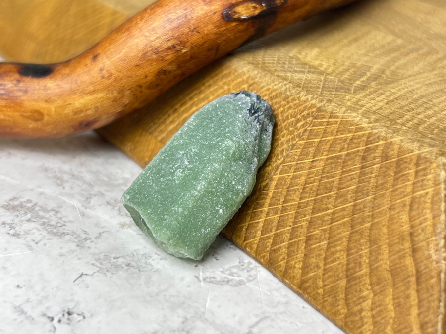 Кварц зелёный, кристалл 1,2 х 1,9 х 3,4 см KR-0034, фото 3