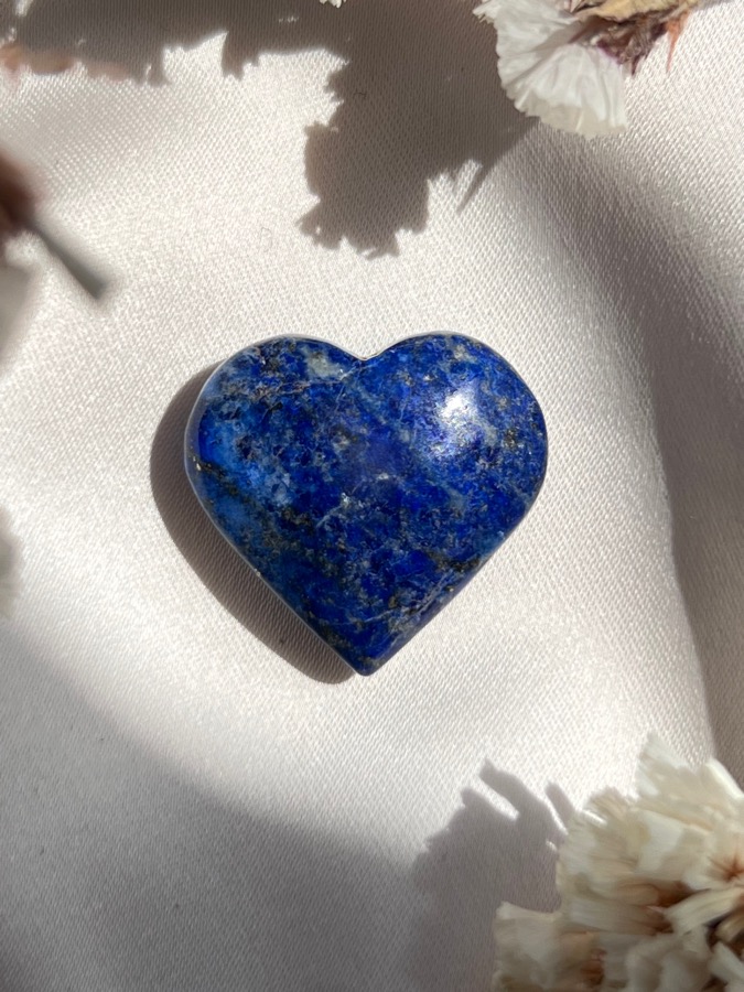 Сердце из лазурита, 1,1 х 2,5 х 2,6 см SR-0085, фото 1