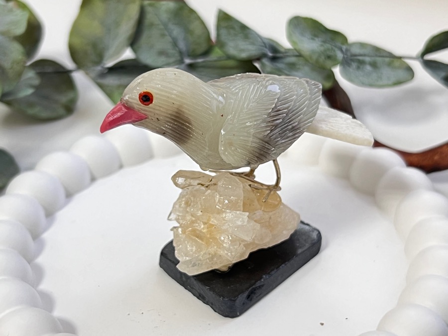 Птичка из натурального камня FG-0621, фото 1