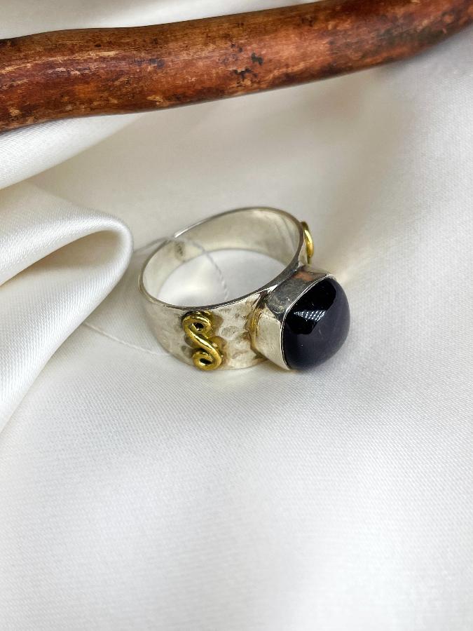 купить Кольцо из серебра с аметистом,19 размер  , фото 3