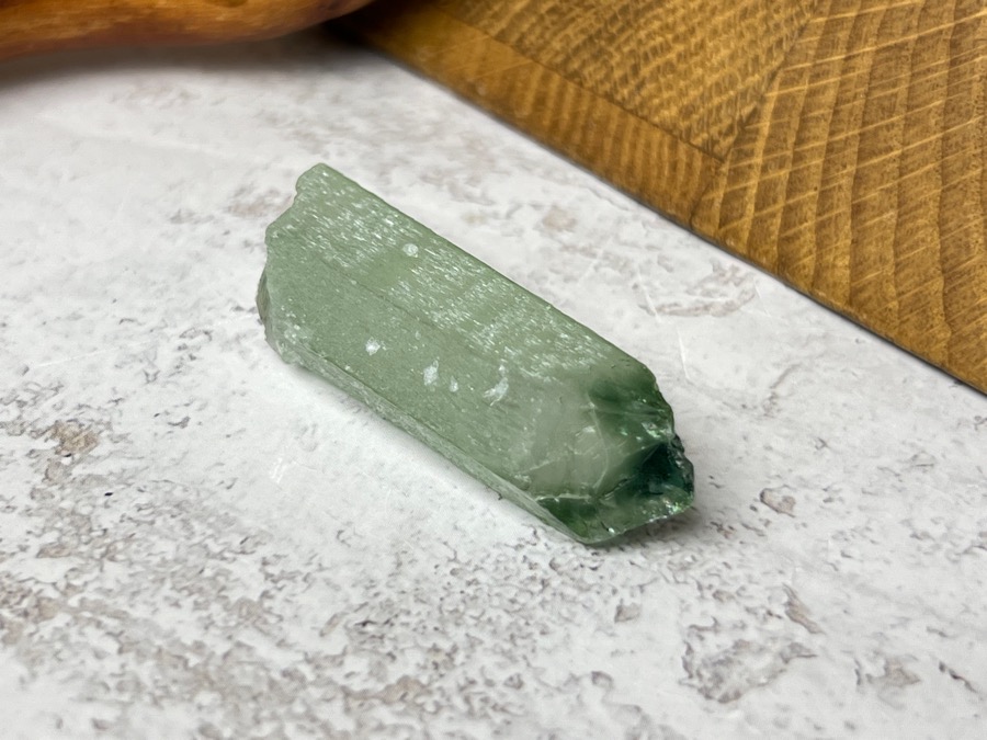 Кварц зелёный, кристалл 1,4 х 1,6 х 4,5 см KR-0037, фото 4