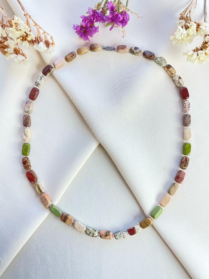 купить Бусы из яшмы, 51см , фото 2