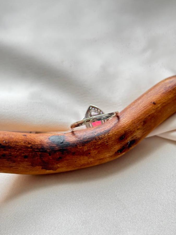 купить Кольцо из серебра с опалом (синтетический)  , фото 3