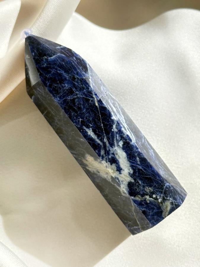 Столбик (обелиск) из содалита, 8 х 2,6 см ST-0014, фото 5