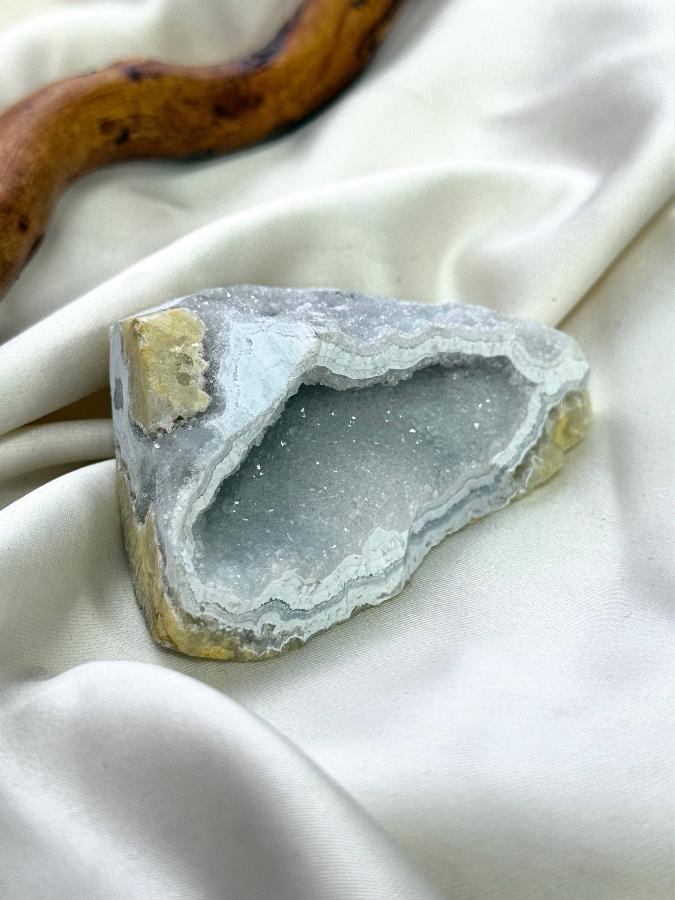 Друза из агата голубого (сапфирин) DRU-3191026, фото 3