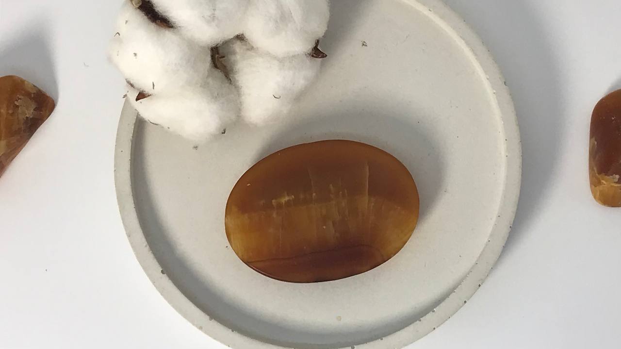 Симбирцит полировка овальной формы,4,7x3,4x0,8 см POL-0055, фото 3