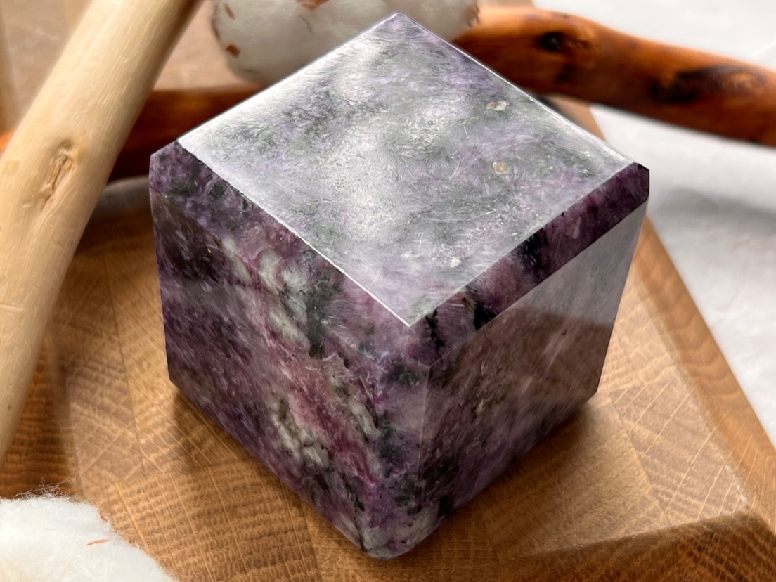 Куб из чароита FG-0483, фото 4
