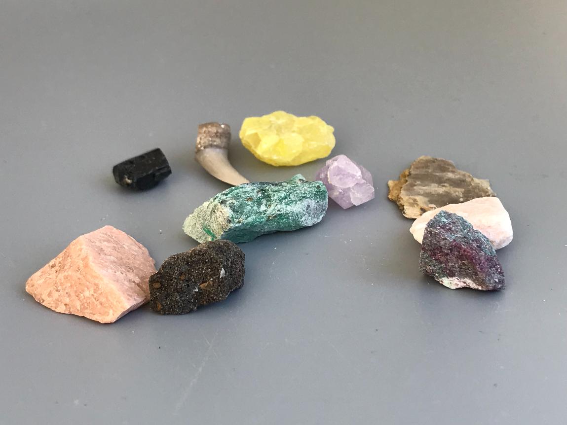 Коллекция минералов "Камни мира" 10 минералов KM-0007, фото 2