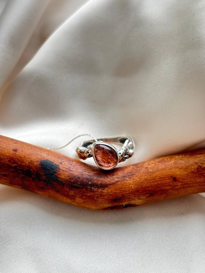 купить Кольцо из серебра с турмалином  , фото 2