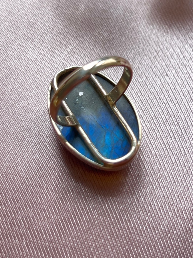 Кольцо с лабрадором, 15,75 размер KL-1114, фото 5
