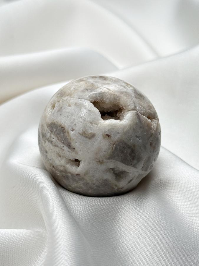 Шар из жеода кварца,d-3,7 см SH-0423, фото 3