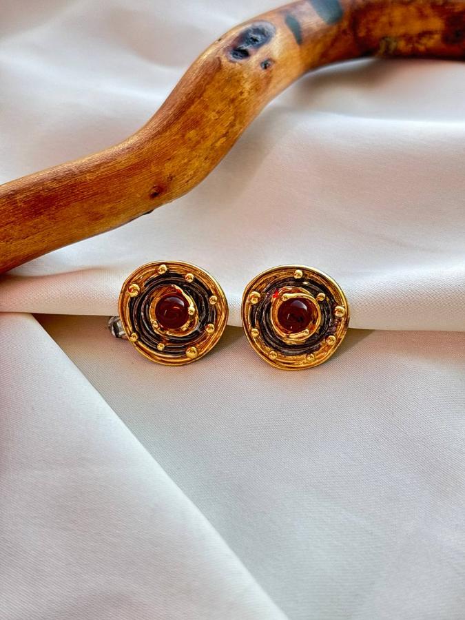 купить Серьги из серебра с янтарем , фото 2