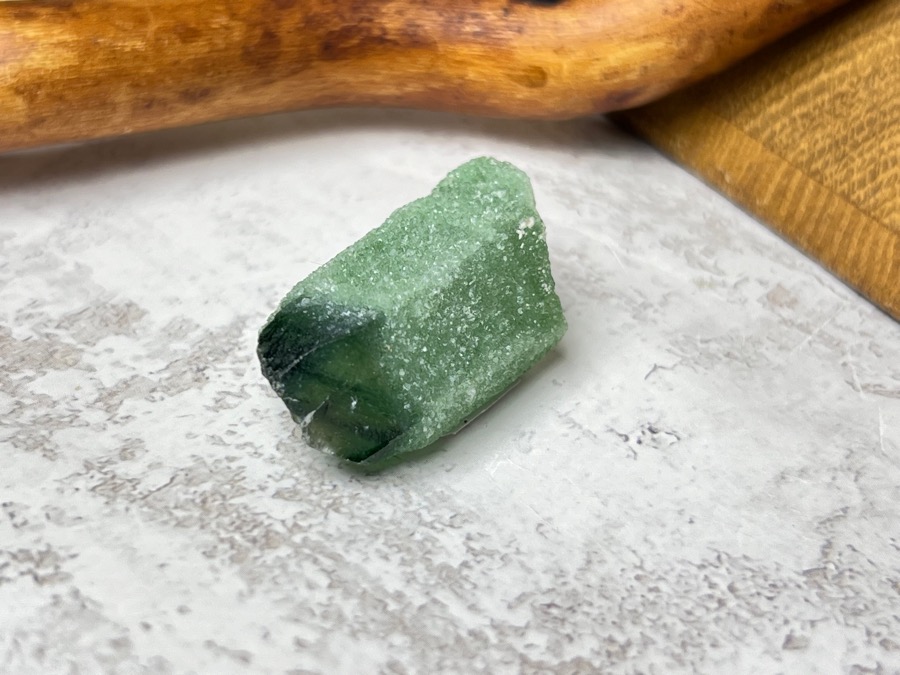 Кварц зелёный, кристалл 1,7 х 1,9 х 3,6 см KR-0035, фото 4