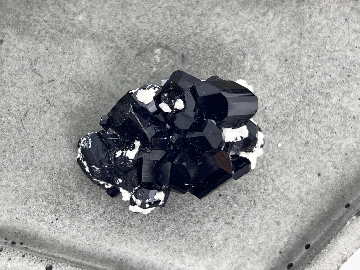 Шерл (чёрный турмалин), 3,6 х 2,4 х 1,7 см OBM-0486, фото 5