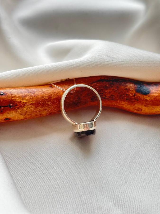 купить Кольцо из серебра с шунгитом  , фото 3