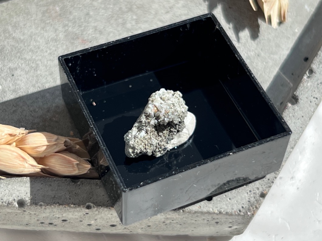 Образец серебра в пластиковом боксе OBM-0912, фото 4
