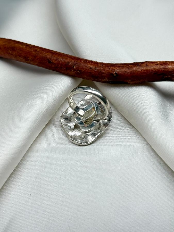 купить Кольцо из серебра с благородным опалом,16,5 размер , фото 3