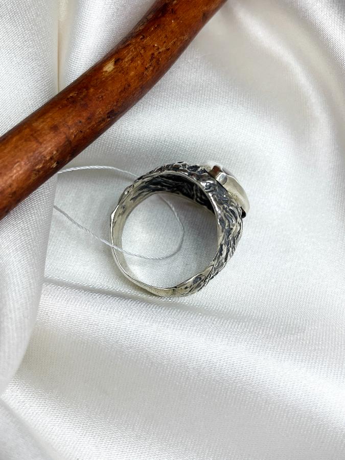 купить Кольцо из серебра с турмалином, 19 размер , фото 5