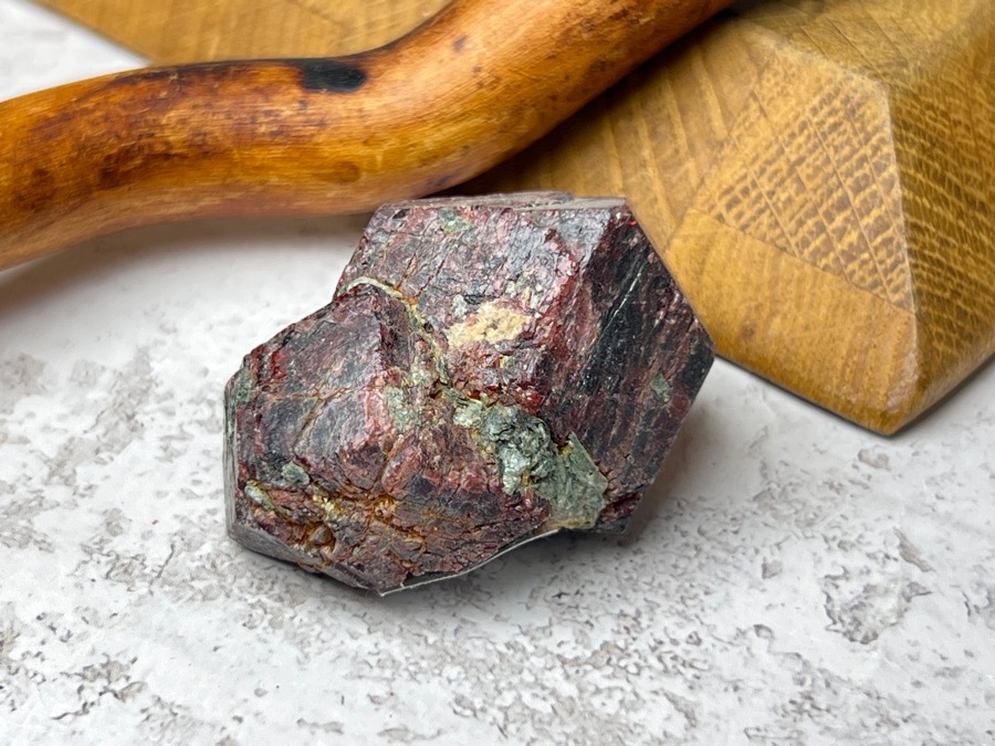 Альмандин (гранат), 3 х 3,5 х 4,5 см OBM-1393, фото 3