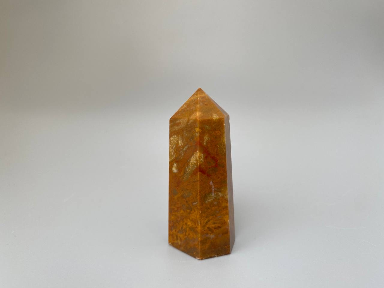 Столбик (обелиск) из мукаита (австралийской яшмы) 6,6х2,0х2,5 см ST-0020, фото 3
