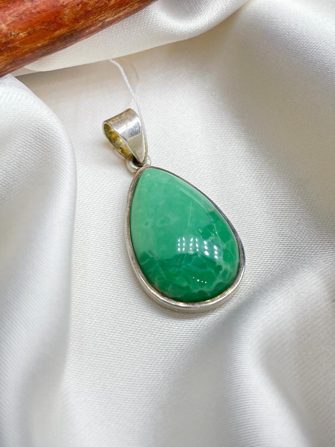 Кулон из серебра с варисцитом  U-1792, фото 1