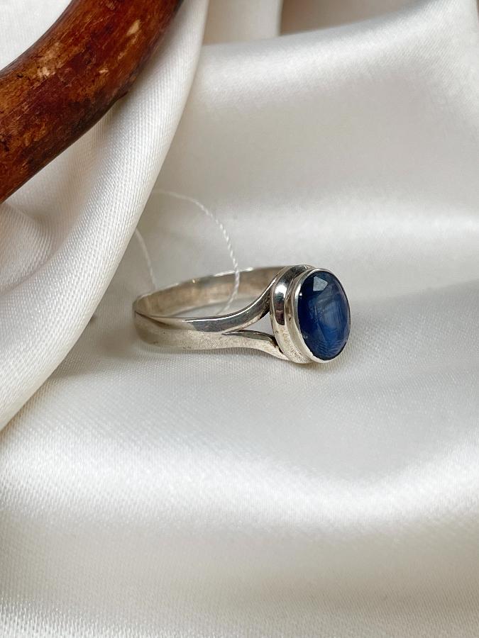 купить Кольцо из серебра с кианитом,18 размер  , фото 3