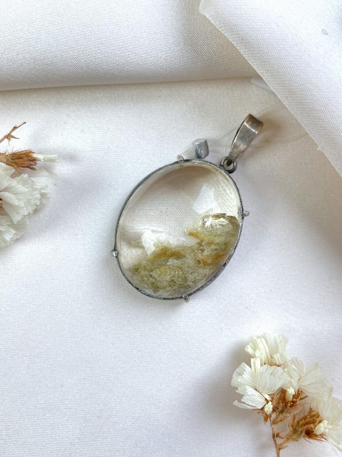 Кулон из серебра с кварцем 554306, фото 3