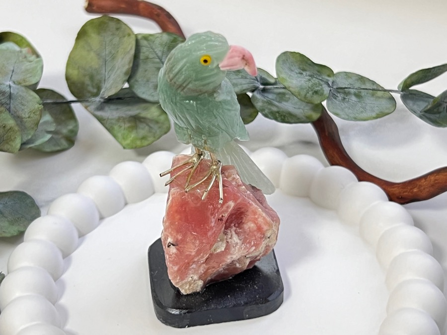 Попугай из натурального камня FG-0616, фото 5