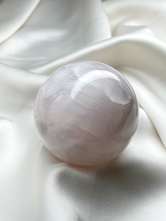 Шар из манганокальцита, d- 5,5 см SH-0419, фото 2