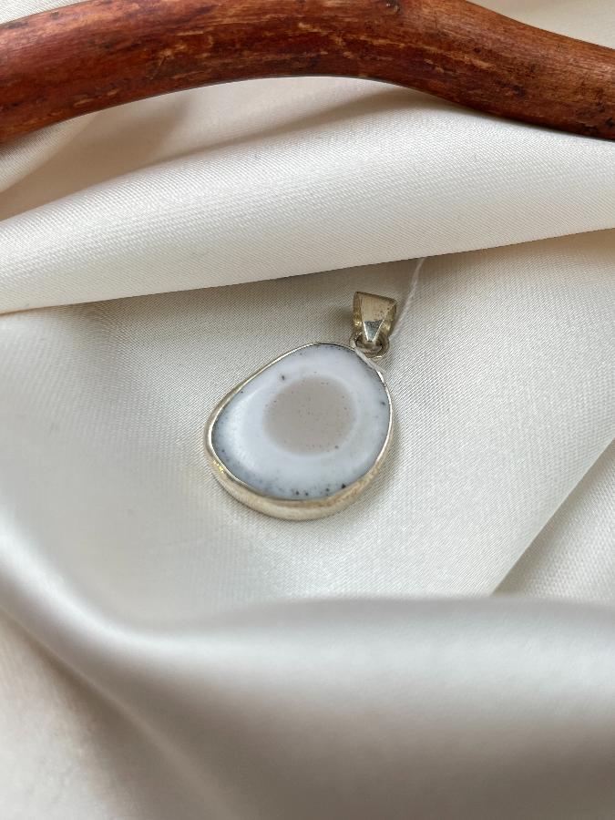 Кулон из серебра с кахолонгом  U-2745, фото 1