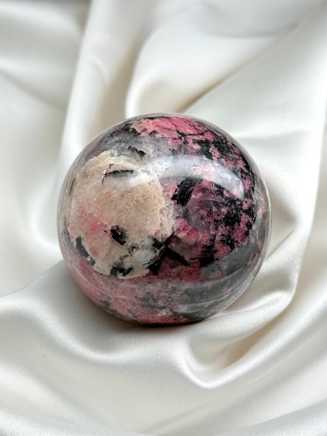 Шар из родонита ,d-5,5 см SH-0416, фото 2