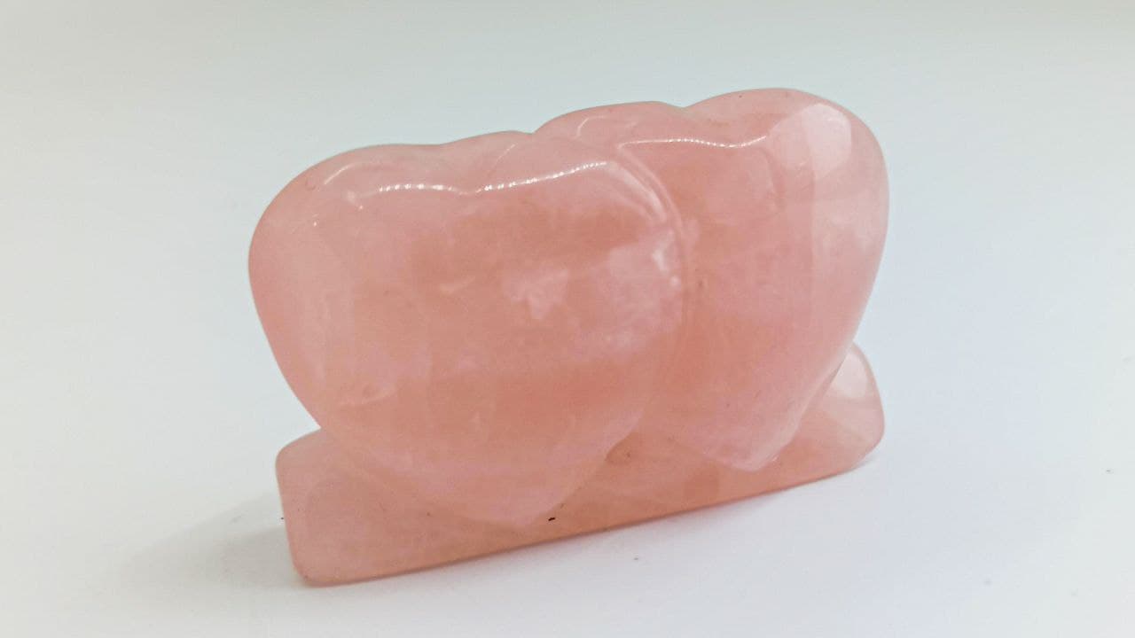 Сердца из розового кварца FG-0211, фото 1
