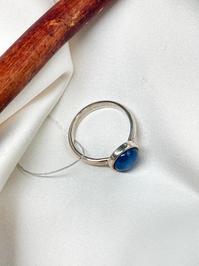 купить Кольцо из серебра с кианитом,17,5 размер  , фото 4