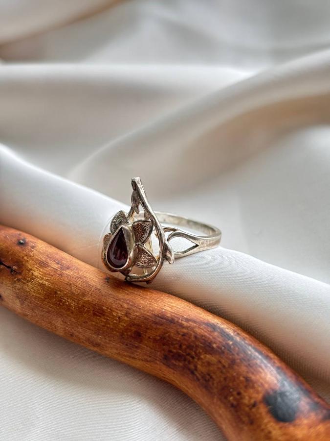 купить Кольцо из серебра с турмалином  , фото 3